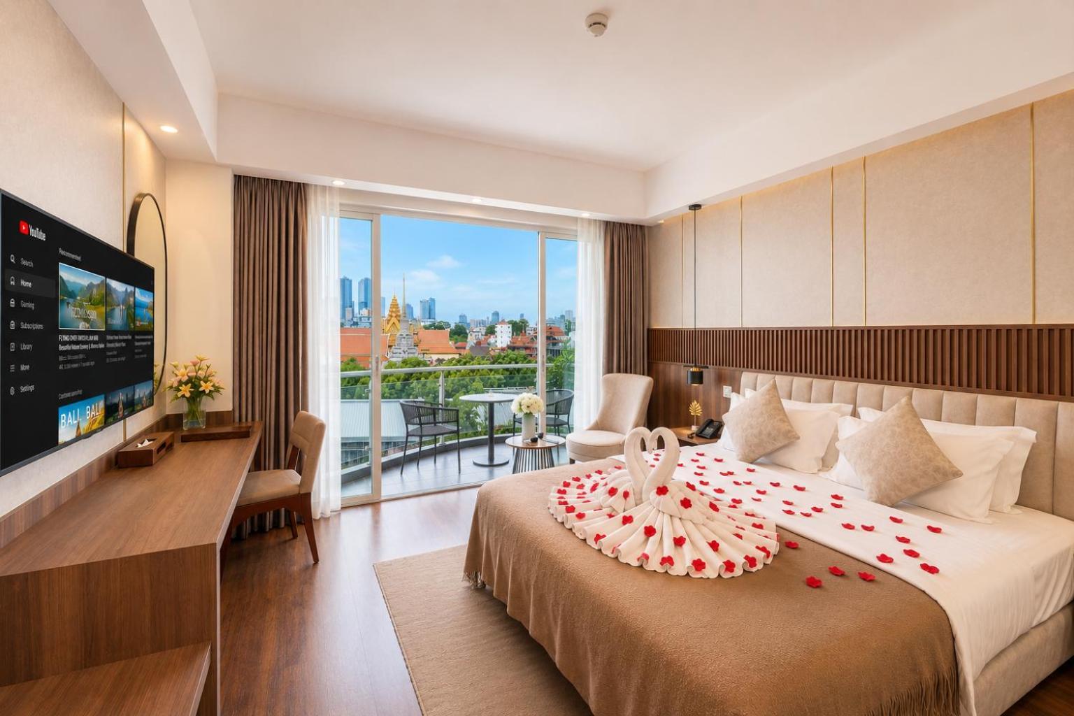 Chambre Double Deluxe avec Balcon